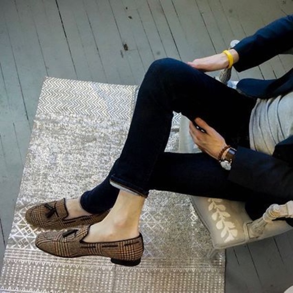 NWT KFG Tweed Tassel Loafers - Picture 14 of 15